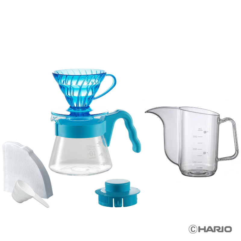 V60 カラーブリュー・ウィズケトル ブルーアワー｜HARIO