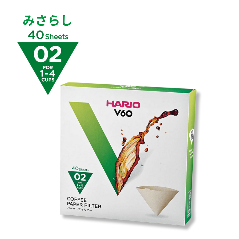 coffee339さん専用ページ V60用ペーパーフィルター02 M 40枚｜HARIO Official Shop