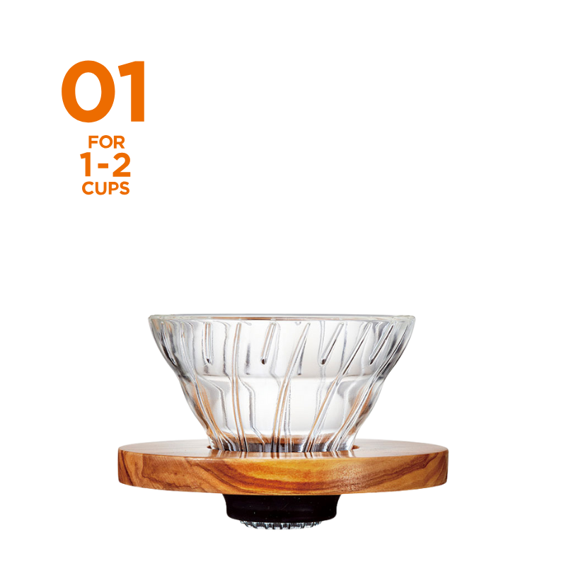 V60透過ドリッパー オリーブウッド 01|HARIO Official Shop V60透過ドリッパー オリーブウッド 01|HARIO Official Shop