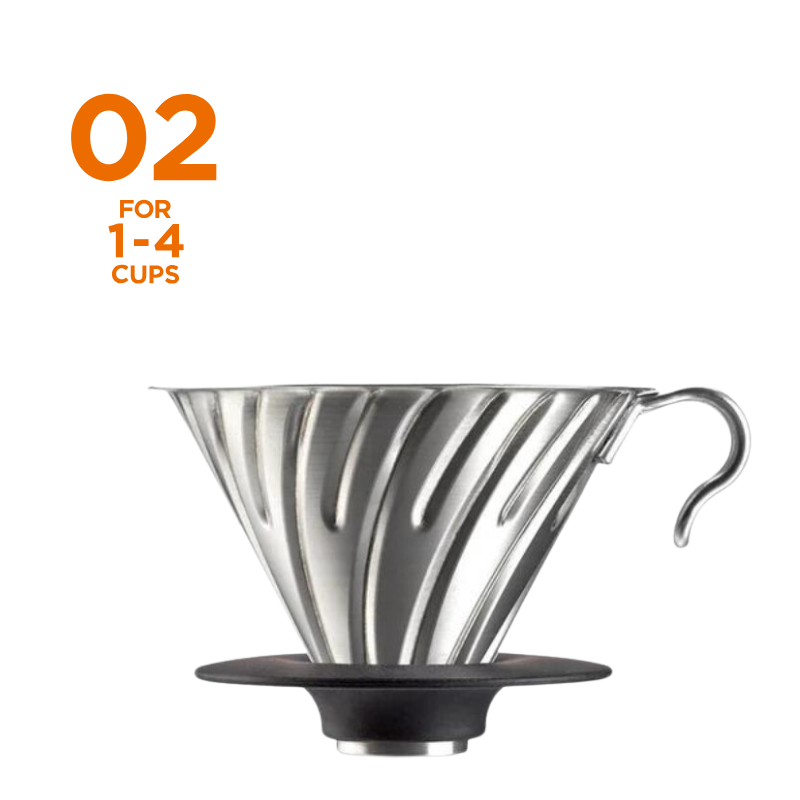 V60メタルドリッパー シルバー｜HARIO Official Shop