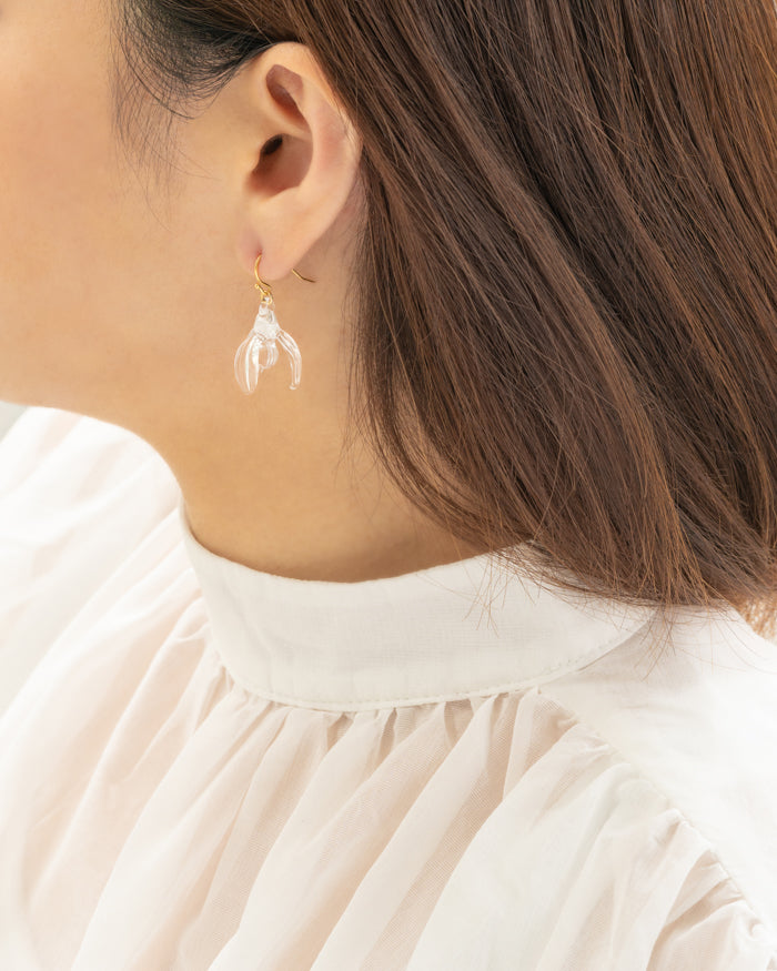 ピアス スノードロップ｜HARIO Official Shop