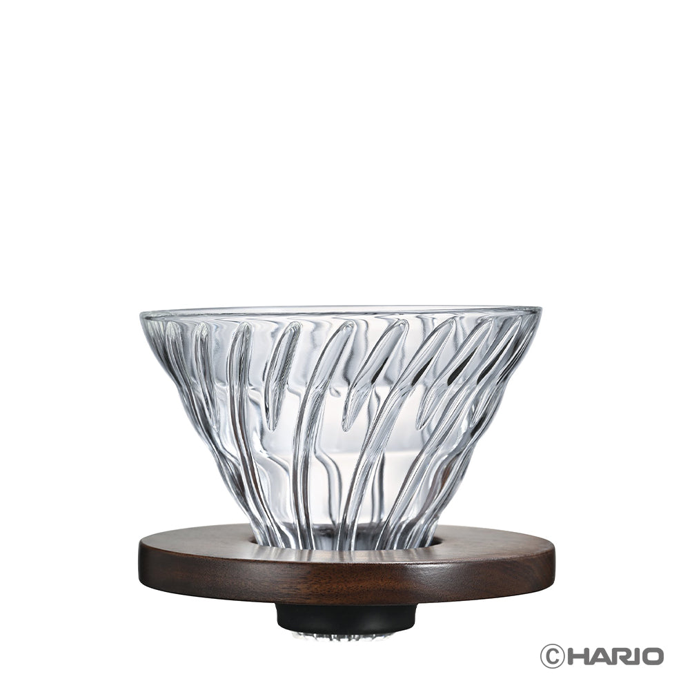 【廃盤カラー】アメリカ製　デイトリッパー 耐熱ガラス透過ドリッパー ウォールナット｜HARIO Official Shop