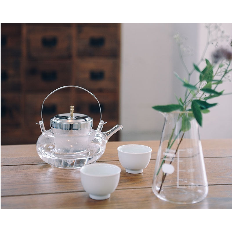 HARIO 冷酒器 丸地炉利 ゴールド HARIO 冷酒器 グラス セット 360ml 八角地炉利 耐熱ガラス