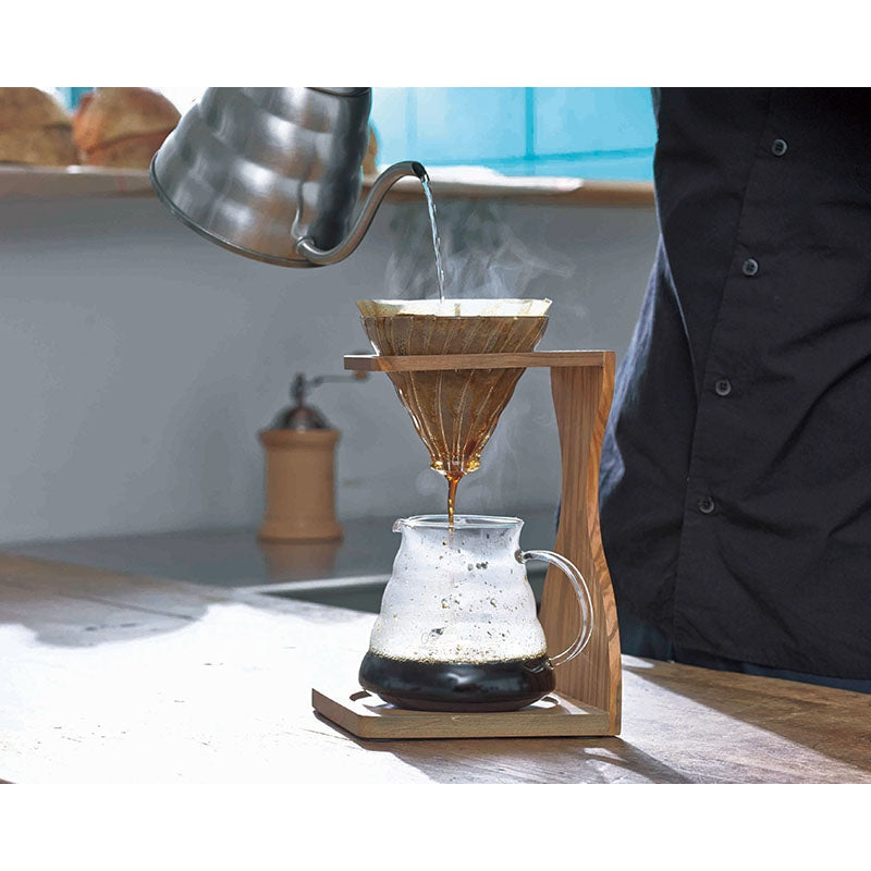 V60オリーブウッドスタンドセット