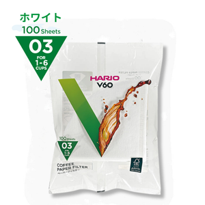 
                  
                    V60用ペーパーフィルター03 W 100枚
                  
                