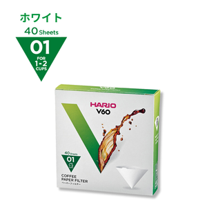 
                  
                    V60用ペーパーフィルター01 W 40枚
                  
                