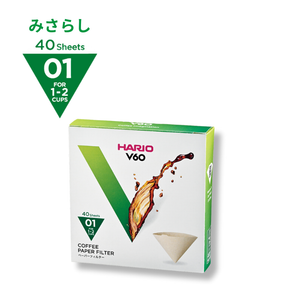 
                  
                    V60用ペーパーフィルター01 M 40枚
                  
                