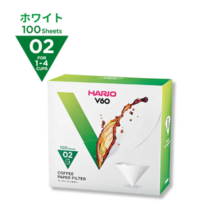 
                  
                    V60用ペーパーフィルター02 W 100枚箱入り
                  
                