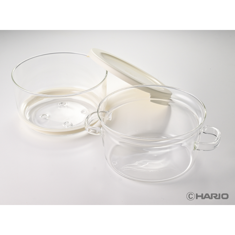 
                  
                    ガラスのせいろ蒸し器
                  
                