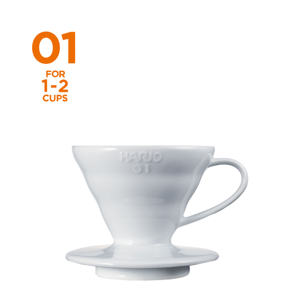 V60透過ドリッパー01セラミックW｜HARIO Official Shop