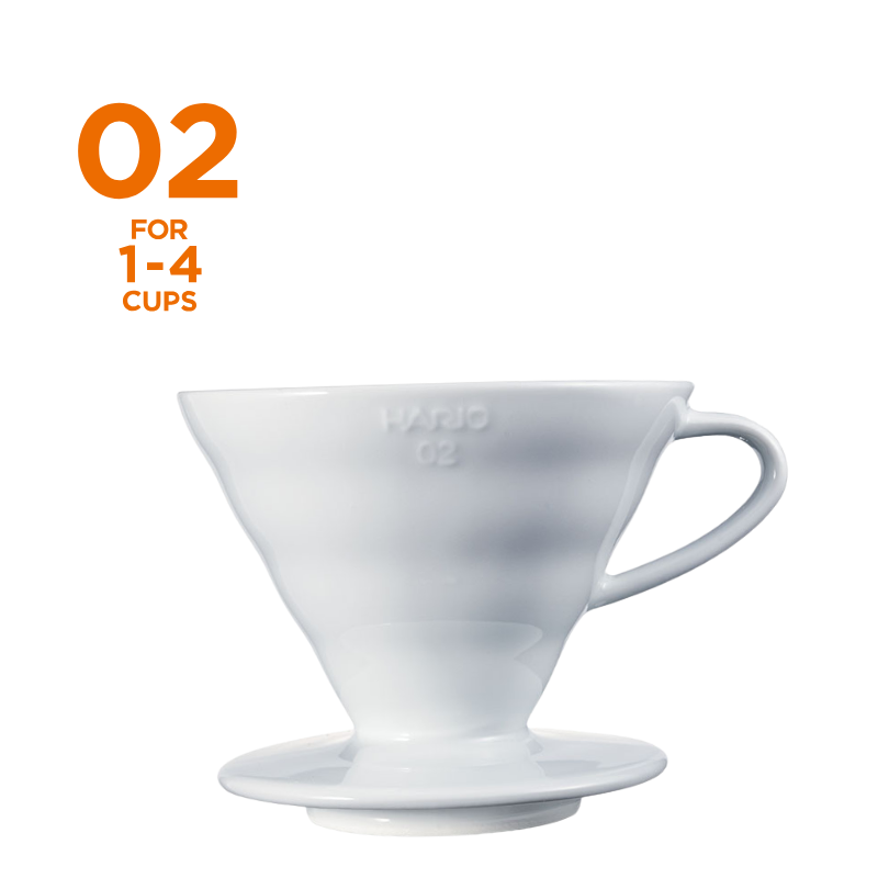 V60透過ドリッパー02セラミックW|HARIO Official Shop V60透過ドリッパー02セラミックW|HARIO Official Shop