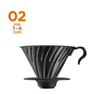 
                  
                    V60メタルドリッパーマットブラック<br>(新パッケージ)
                  
                