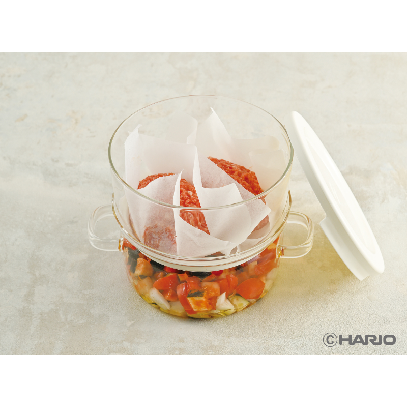 
                  
                    ガラスのせいろ蒸し器
                  
                