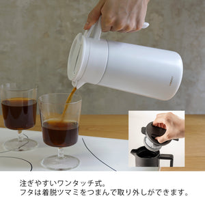 
                  
                    セラミックコーティング　真空二重保温ポット 600 ホワイト
                  
                