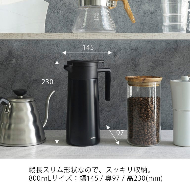 
                  
                    セラミックコーティング　真空二重保温ポット 800 ブラック
                  
                
