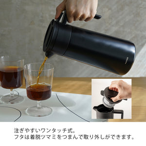 
                  
                    セラミックコーティング　真空二重保温ポット 800 ブラック
                  
                