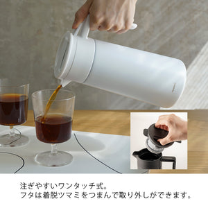 
                  
                    セラミックコーティング　真空二重保温ポット 800 ホワイト
                  
                