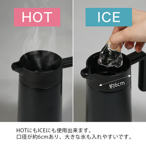 
                  
                    セラミックコーティング　真空二重保温ポット 600 ブラック
                  
                