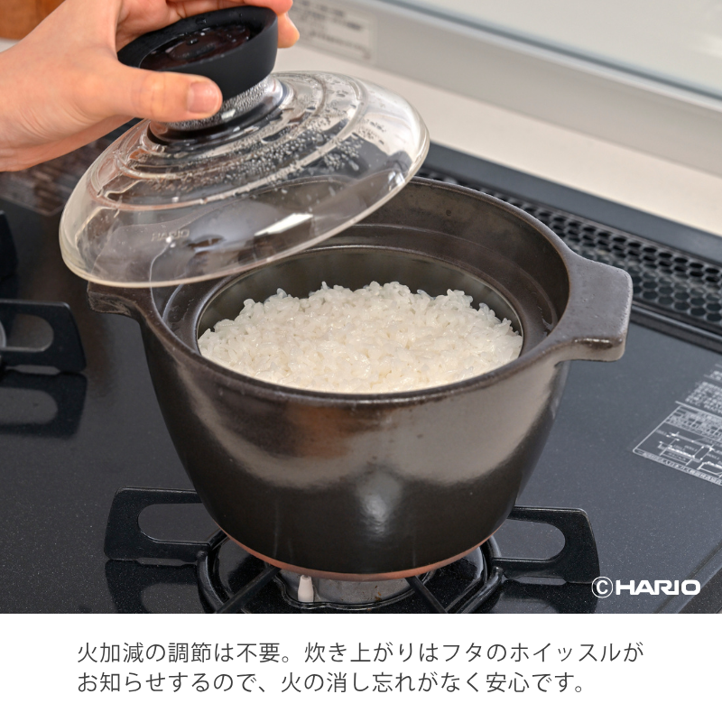 
                  
                    HARIO 萬古焼 中身が見えるご飯釜プラス
                  
                