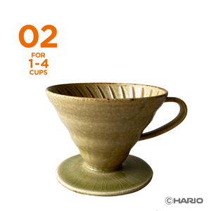 HARIO×たち吉 V60透過ドリッパー 02 伝統釉 古瀬戸|HARIO HARIO×たち吉 V60透過ドリッパー 02 伝統釉 古瀬戸|HARIO