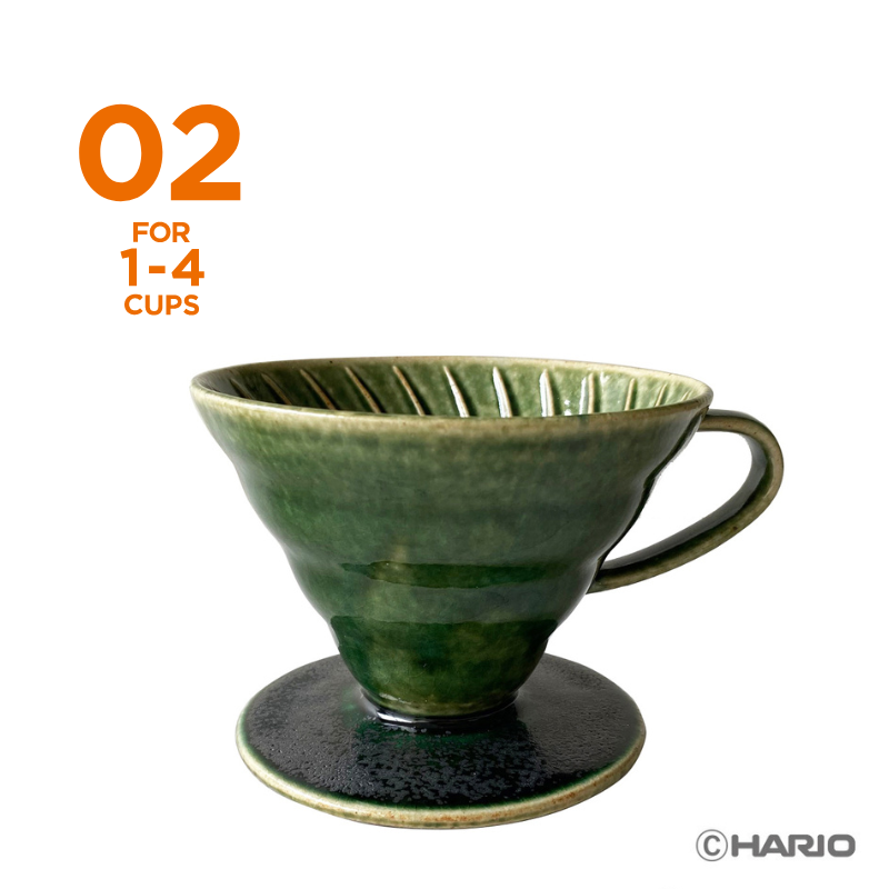 
                  
                    HARIO×たち吉 V60透過ドリッパー 02 伝統釉 織部
                  
                