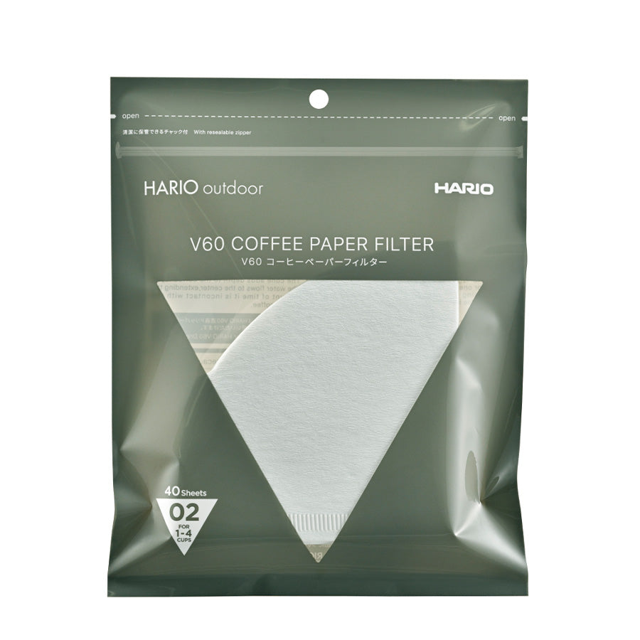 非常に高い品質 V60用ペーパーフィルター02W チャック付｜HARIO Official Shop コーヒー用品